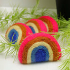 Enchanting Handcrafted Felt Rainbow Toys: Inspire Creativity and Exploration with this Vibrant and Educational Playtime Set for Kids Best Himalaya