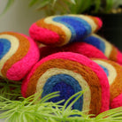 Enchanting Handcrafted Felt Rainbow Toys: Inspire Creativity and Exploration with this Vibrant and Educational Playtime Set for Kids Best Himalaya