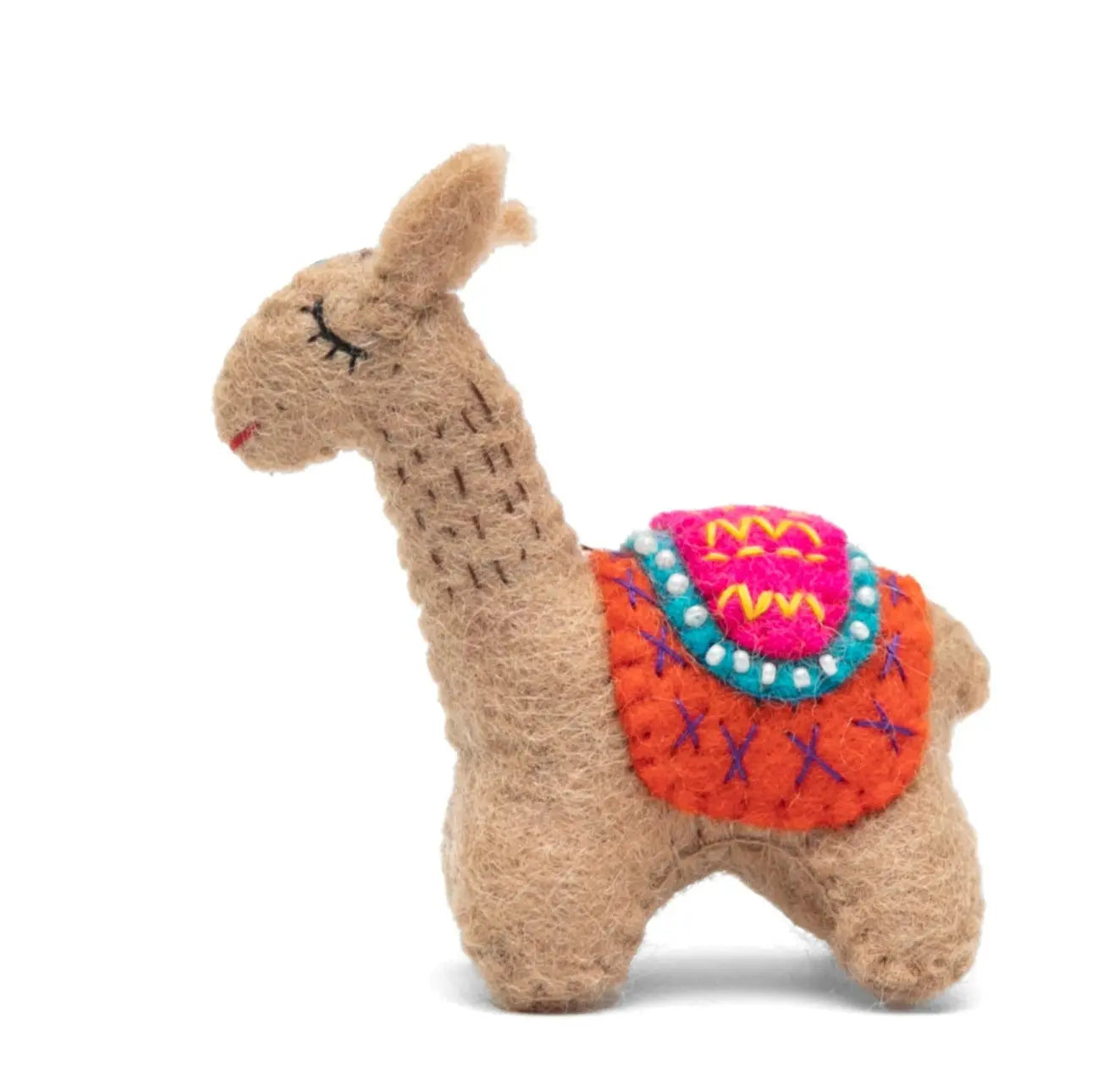 Experience Joyful Playtime with the Llama Felt Toy Best Himalaya