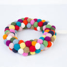 Felt Ball Wreath: Elevate Your Decor with Whimsical Charm - Best HimalayaBest Himalaya