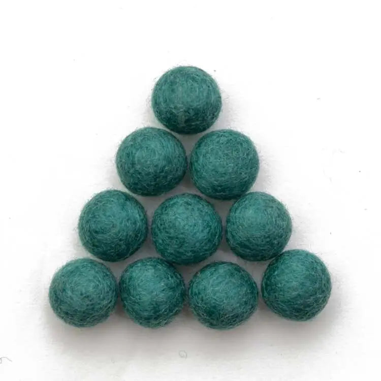 Felt Balls 2 cm Handmade in Nepal Best Himalaya