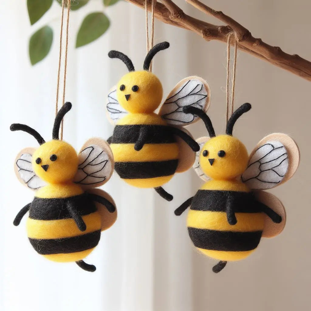 Felt Bee Toy Best Himalaya