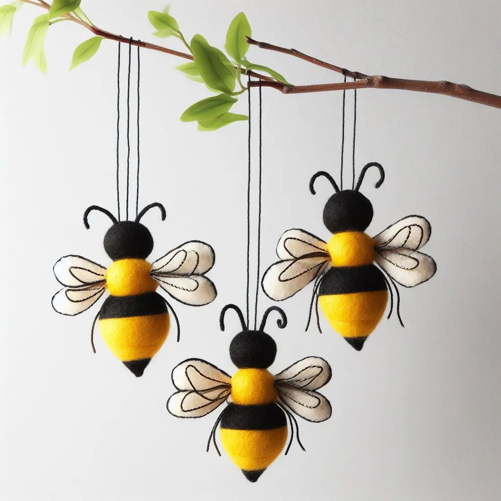 Felt Bee Toy Best Himalaya