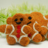 Adorable Gingerbread Felt Toy with Enchanting Gingerbread Man - Buy Now for a Joyful Christmas!"