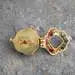 Gold plated Tibetan Ghau Pendant  Precious stone embeded BestHimalya