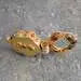 Gold plated Tibetan Ghau Pendant  Precious stone embeded BestHimalya