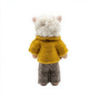Felt Wool Lamb Doll Christmas Decoration Handmade Eco-Friendly Wall Hanging – view 4