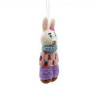 Felt Wool Bunny Christmas Ornament Cartoon Animal Decor Small Indoor Decor – view 3