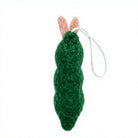 Felt Wool Bunny Pea Pod Ornament Cartoon Animal Wall Hanging Christmas Decoration – view 4