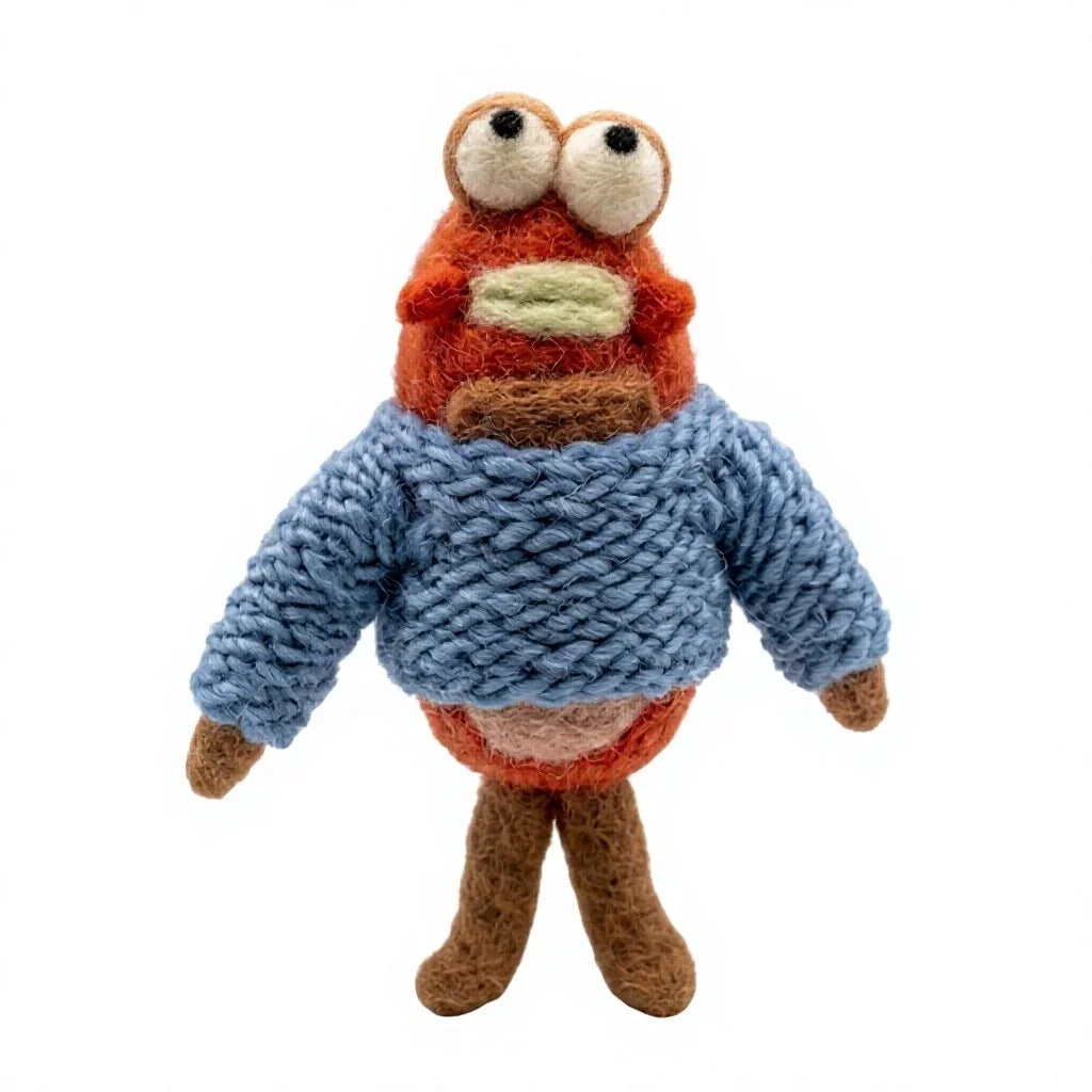 Felt Wool Cartoon Insect Doll Christmas Decoration – view 2