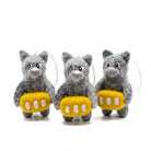 Felt Wool Cat Christmas Ornament Cartoon Animal Wall Hanging Indoor Decor – handmade by Best Himalaya