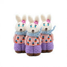 Felt Wool Bunny Christmas Ornament Cartoon Animal Decor Small Indoor Decor – handmade by Best Himalaya