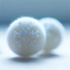 Handcrafted Charm Felt Snowflake Wool Balls - Best HimalayaBest Himalaya