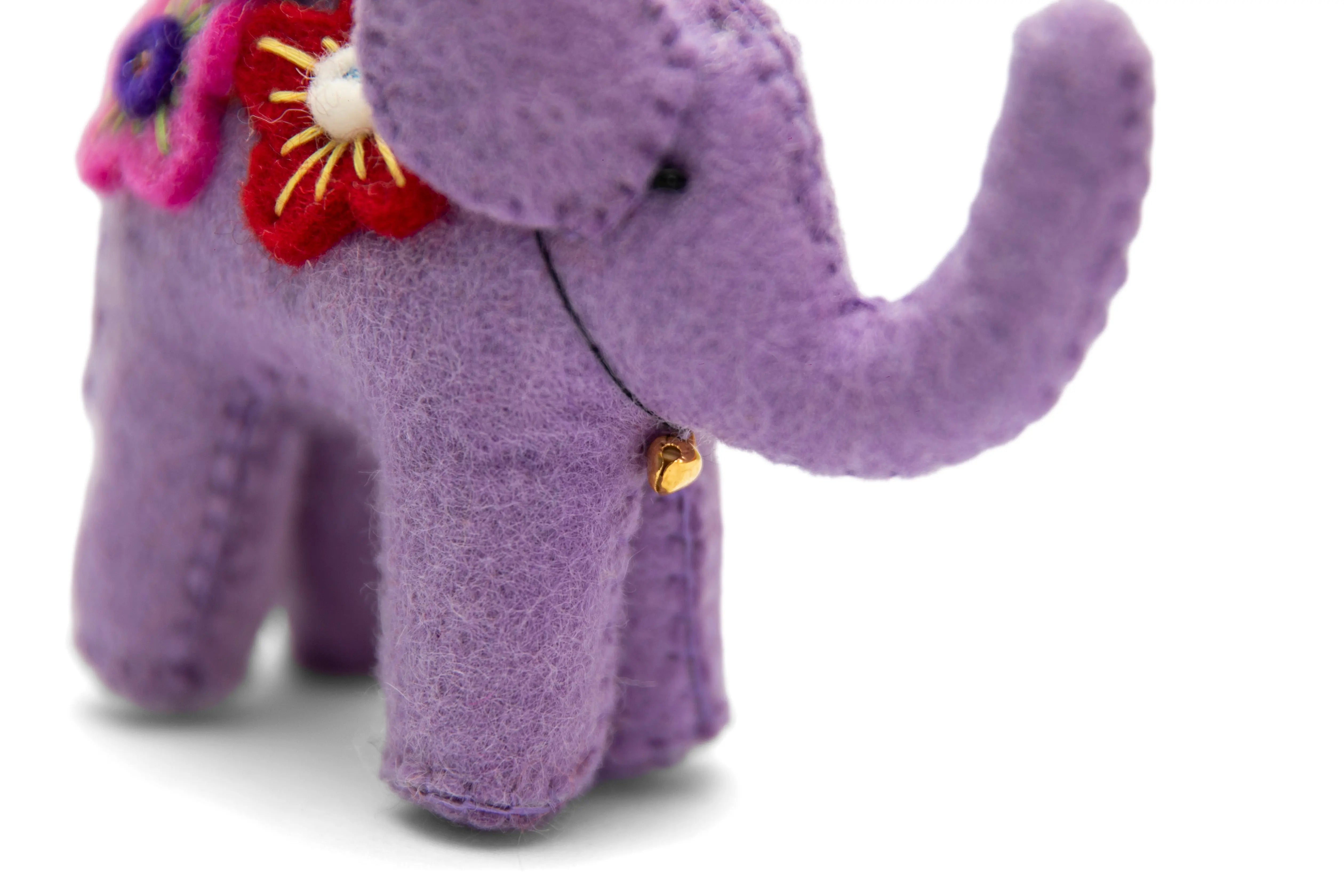 Handcrafted Felt Elephant: Adorable and Eco-Friendly Plush Toy for Kids, Nursery Decor, and Gifting - Best HimalayaBest Himalaya