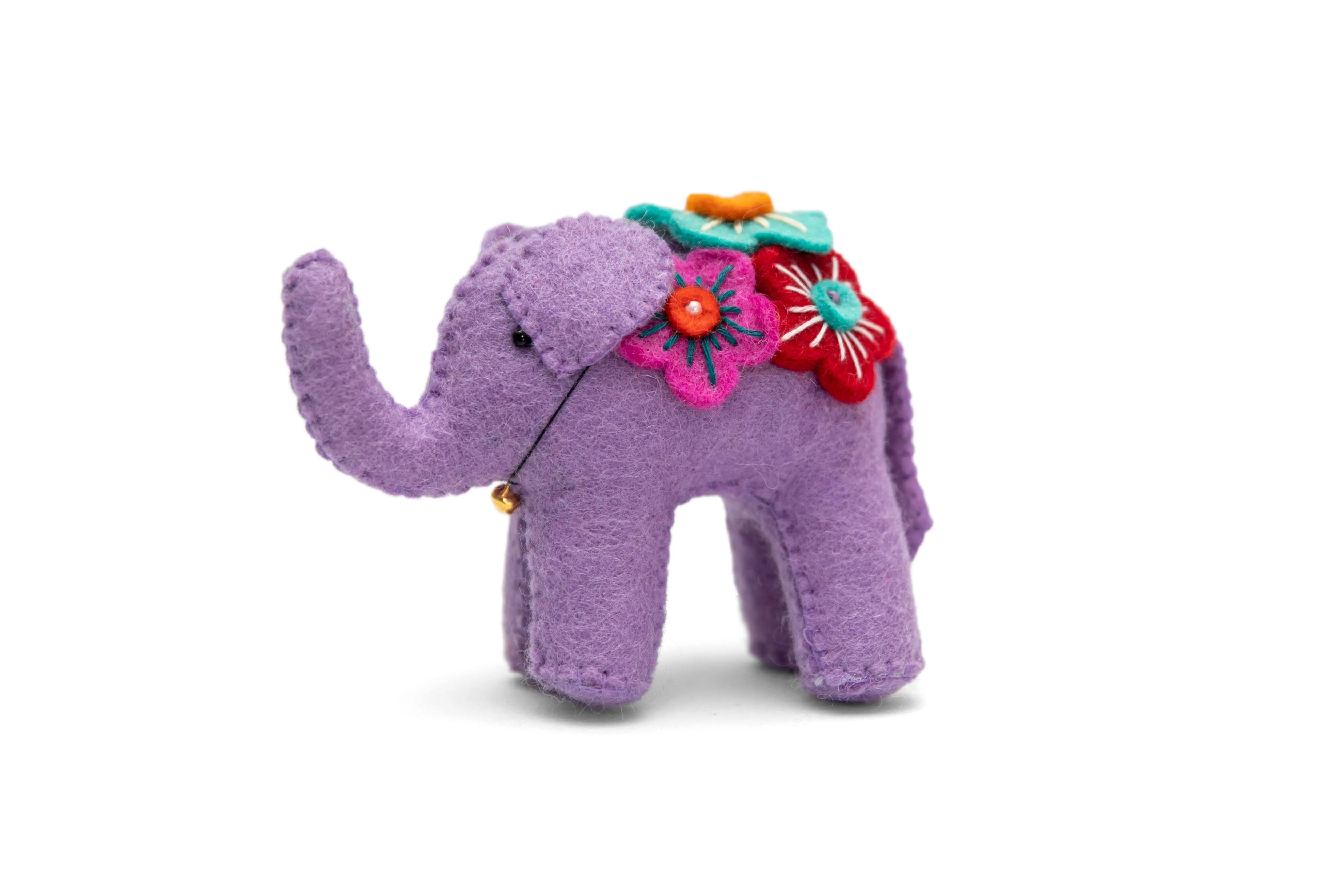 Handcrafted Felt Elephant: Adorable and Eco-Friendly Plush Toy for Kids, Nursery Decor, and Gifting - Best HimalayaBest Himalaya