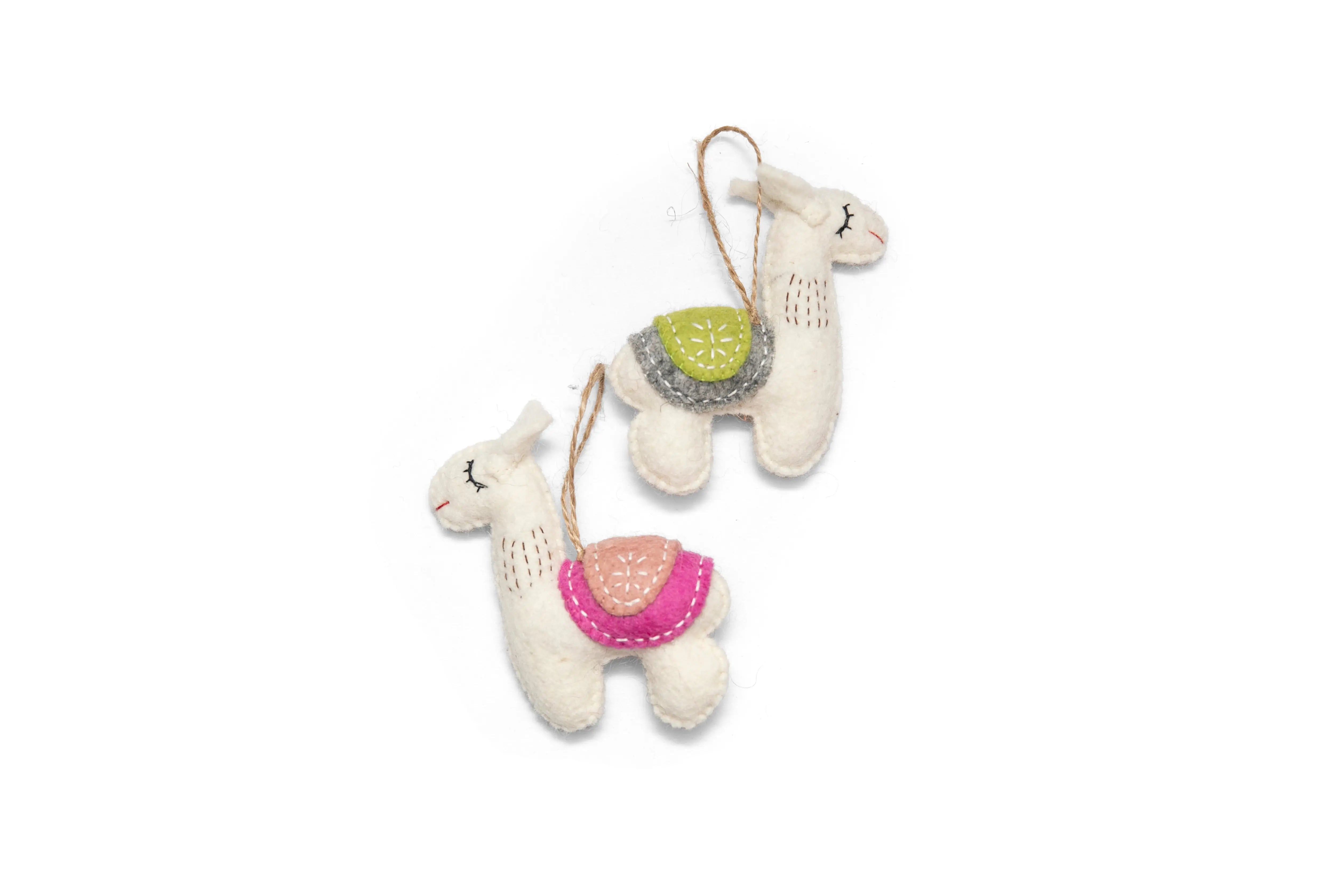 Handcrafted Llama Felt Toy: Pure Delight - Best HimalayaBest Himalaya
