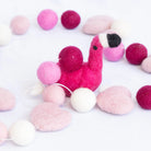 Handcrafted Mix Felt Ball Garland Sustainable Home and Party Decor - Best HimalayaBest Himalaya