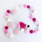 Handcrafted Mix Felt Ball Garland Sustainable Home and Party Decor - Best HimalayaBest Himalaya