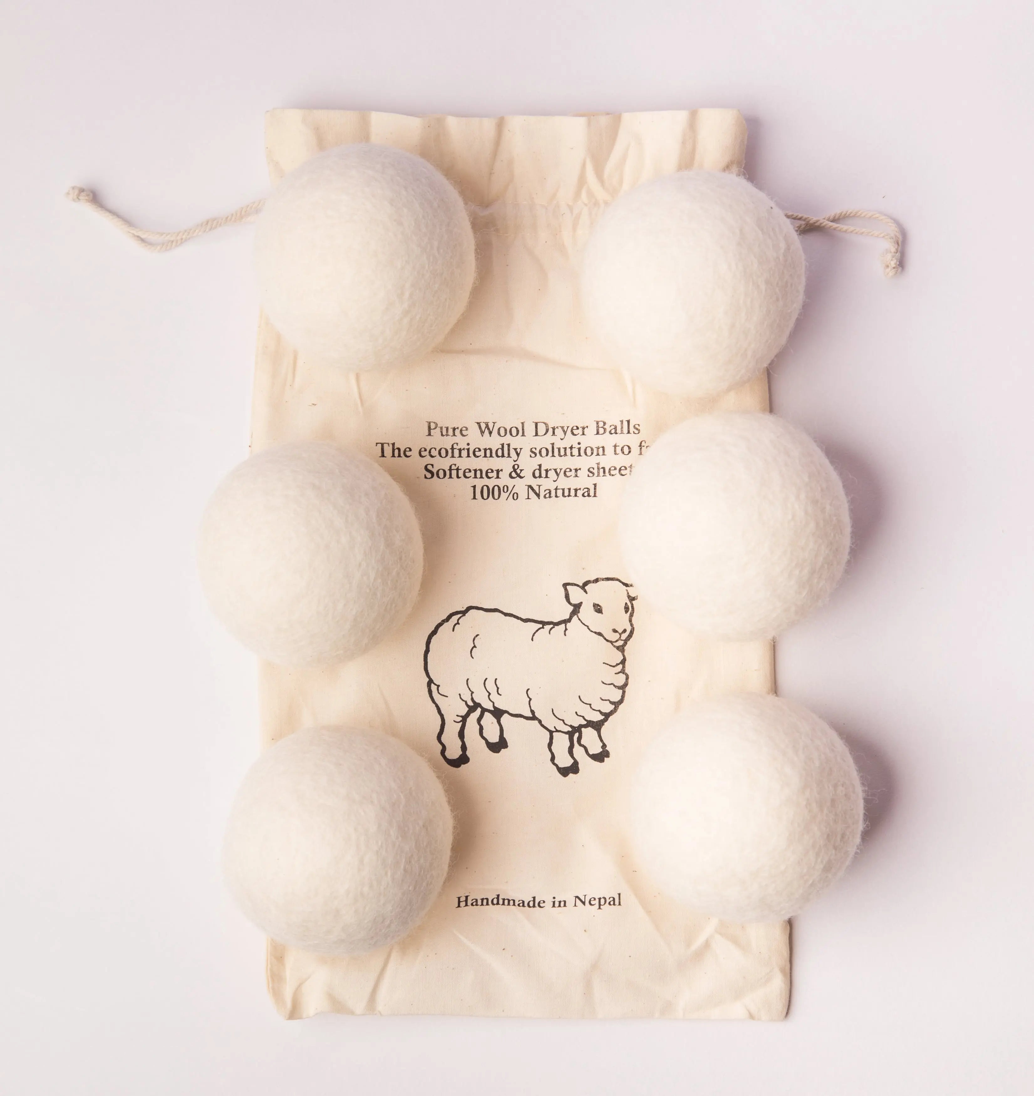 Handmade Wool Felt Dryer Ball Made In Nepal - Best HimalayaBest Himalaya