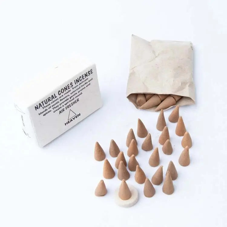 Heaven Incense Cones Hand Dipped Aroma Made From Organic Herbs Best Himalaya