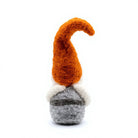 Felt Wool Faux Fur Christmas Gnome Ornament with Berries and Wreath Tabletop Decoration – view 4
