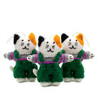 Felt Wool Christmas Faux Fur Cat Doll Ornament – handmade by Best Himalaya