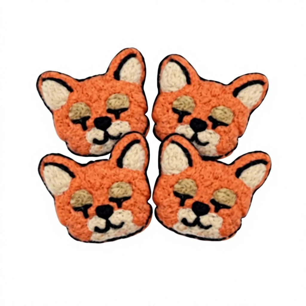 Felt Wool Corgi Face Ornament Cartoon Animal Christmas Tree Decoration – handmade by Best Himalaya