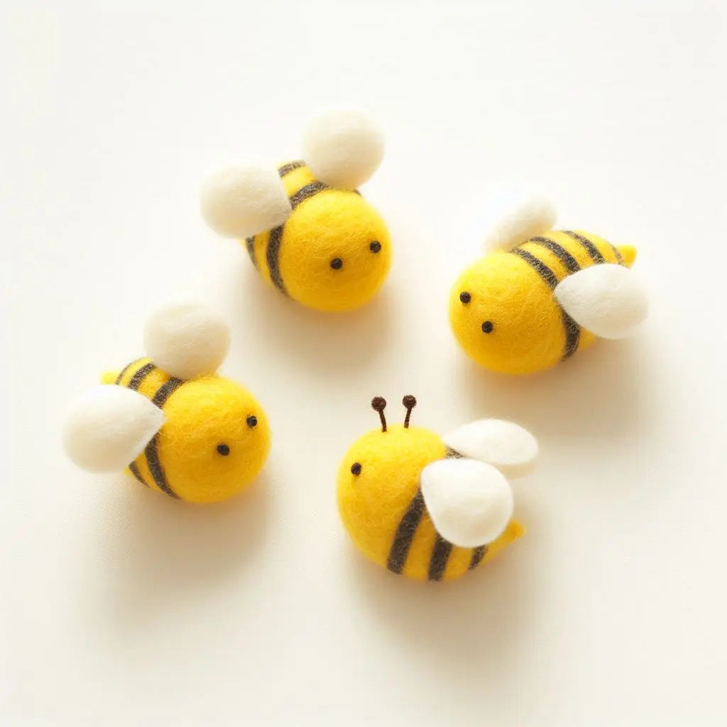 Honey Buzz Felt Bee Stuffed Dolls Best Himalaya