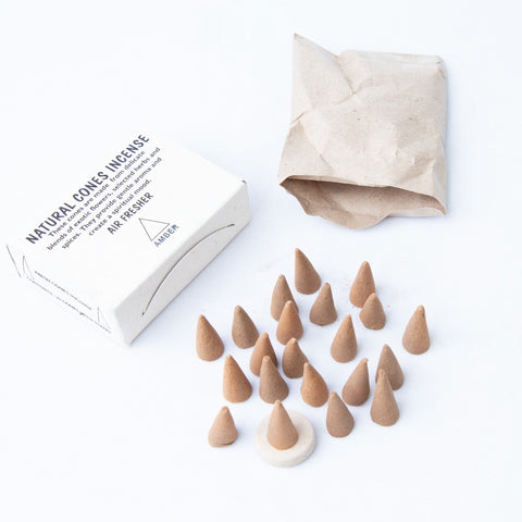 Amber Scent Incense Cones Made From Amber Resin Aroma Fragrance