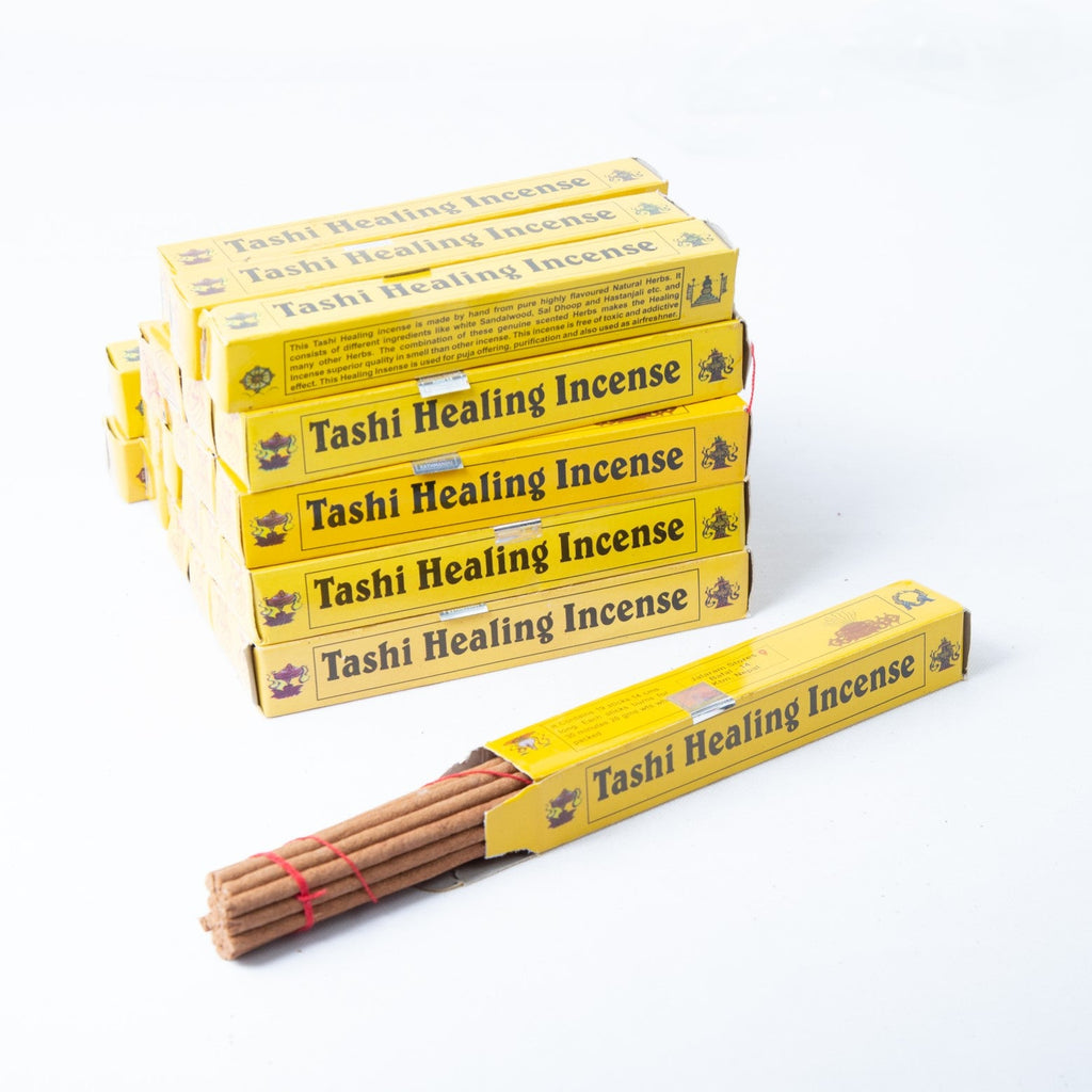 Tashi Healing Incenses Made From Blends of Exotic flowers for Spiritual Mood Works as Freshener For Soul & Surrounding Air