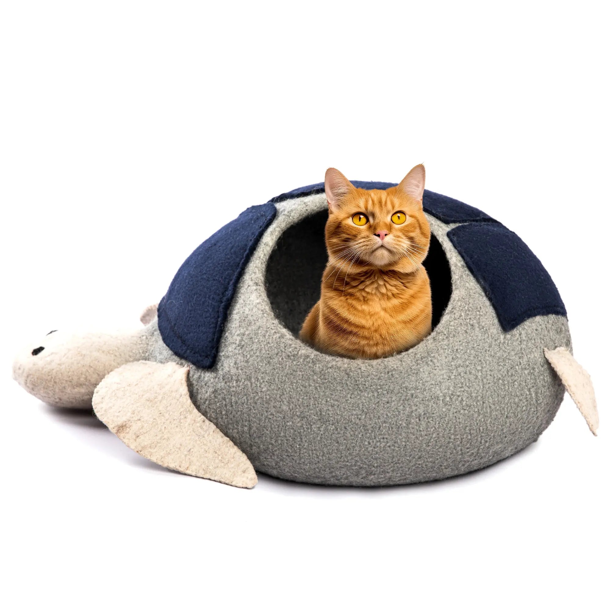 Indulge Your Cat with the Luxurious Felt Cat Cave Best Himalaya