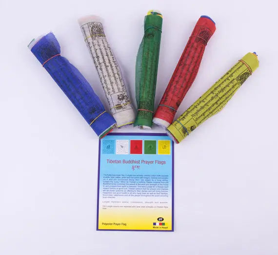 Large size Tibetan Buddhist Prayer Flag Set - Best HimalayaBest Himalaya