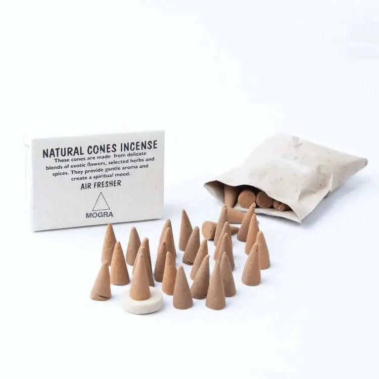 Mogra Flower Cone Incense: Sweet Delicate & lively Feel Incense Best Himalaya