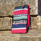 Multicolor Striped Shoulder Mobile Pouch Best Himalaya