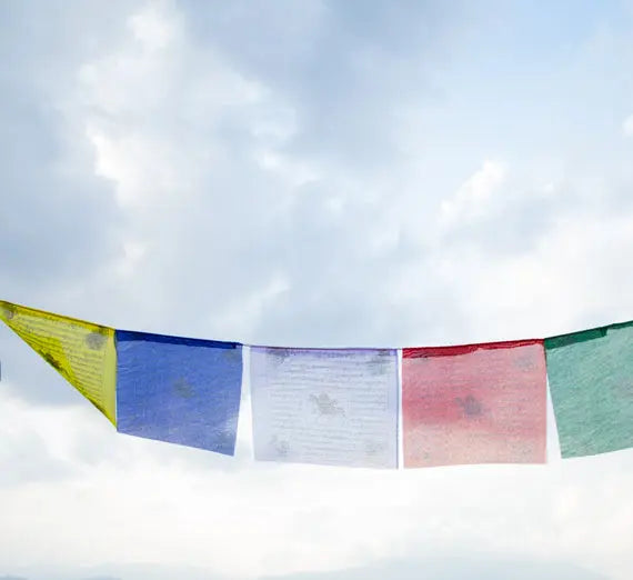 Mythical Tibetan Prayer Flag Made in Nepal - Best HimalayaBest Himalaya