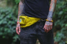 Natural Hand Knitted Yellow Fanny Pack Best Himalaya