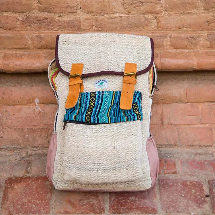 Organic Hemp Backpack For Travel Best Himalaya