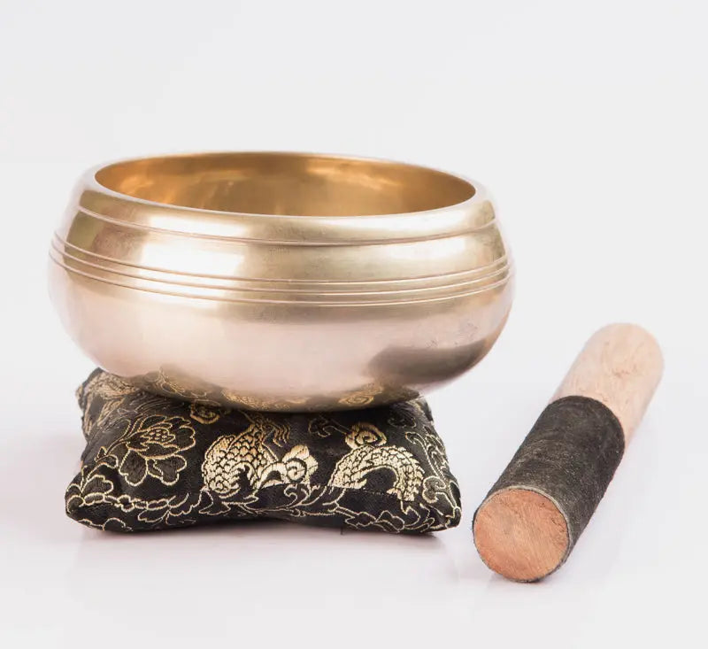 Plain Tibetan Singing Bowl High Quality Buddha Statue Crafted - Best HimalayaBest Himalaya