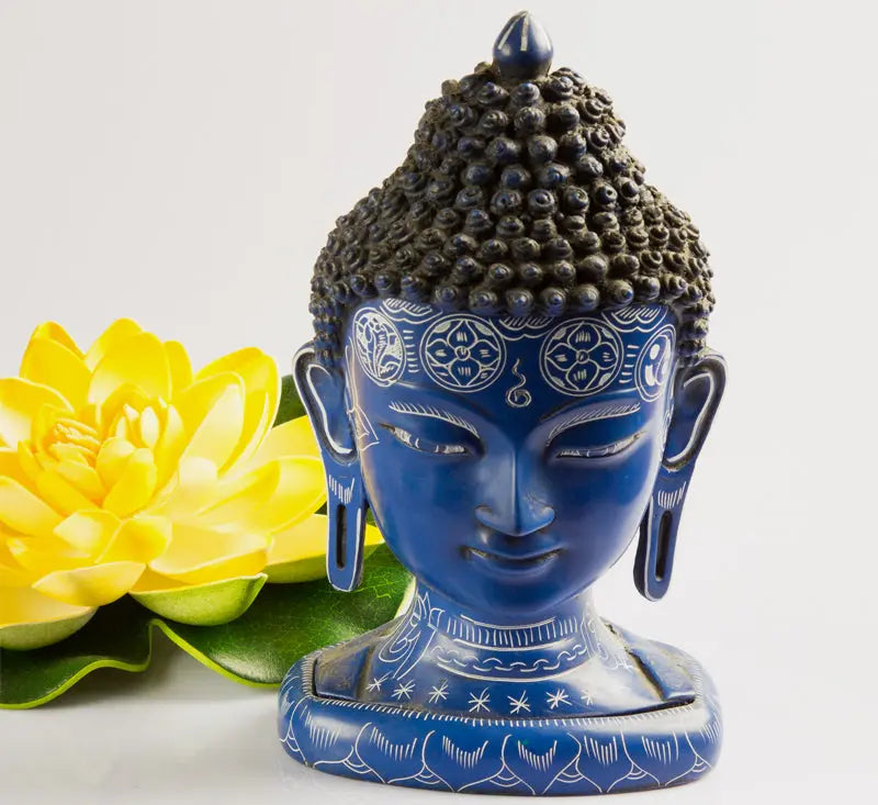 Resin Buddha Head Statue - Best Himalaya