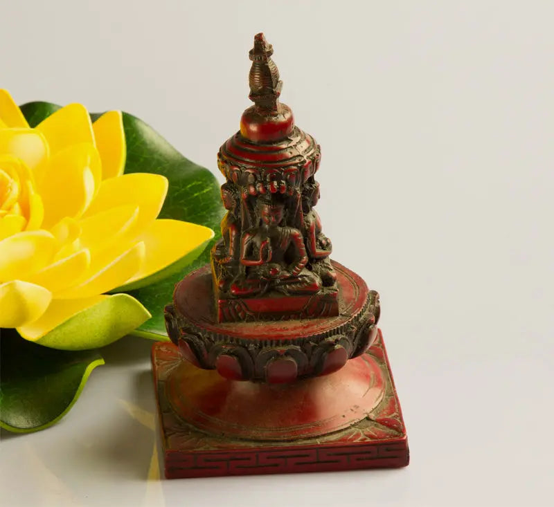 Resin Stupa statue - Best HimalayaBest Himalaya