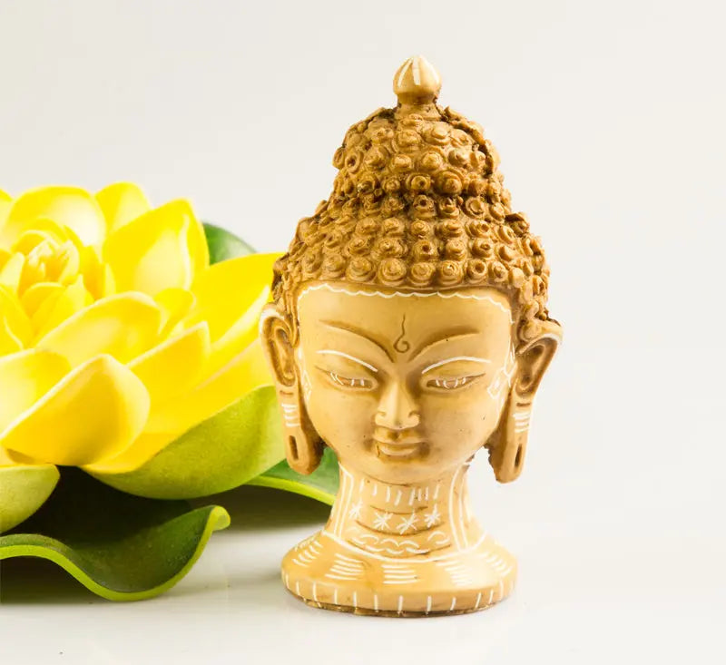 Resin buddha head statue - Best HimalayaBest Himalaya