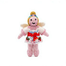 Felt Wool Fairy Doll with Floral Dress and Wings Small Christmas Decor – view 2