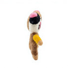 Felt Wool Cat Ornament with Floral Tail Embroidery Beads Small Animal Christmas Decoration – view 3
