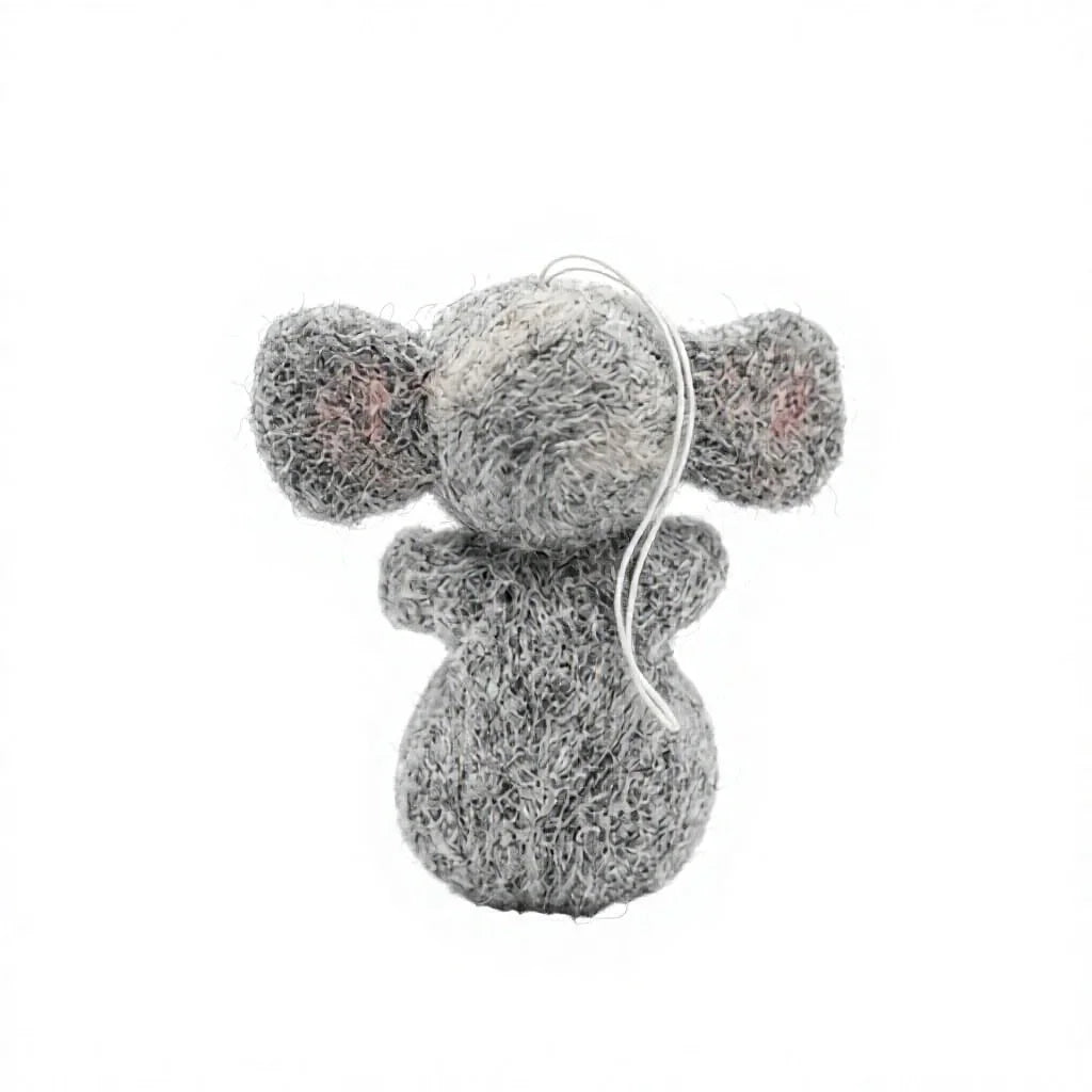 Felt Wool Koala Christmas Ornament Wall Hanging Cartoon Animal Decor – view 4
