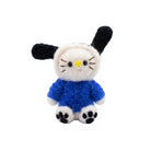 Felt Wool Bunny Dolls Blue Sweaters Small Cartoon Indoor Christmas Decor – view 2