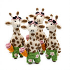 Felt Wool Giraffe Ornament Cartoon Animal Christmas Tree Decoration – handmade by Best Himalaya