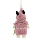 Felt Wool Cat Doll in Pink Hooded Sweater with Lollipop Cartoon Animal Decoration – view 4