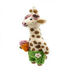 Felt Wool Giraffe Ornament Cartoon Animal Christmas Tree Decoration – view 3