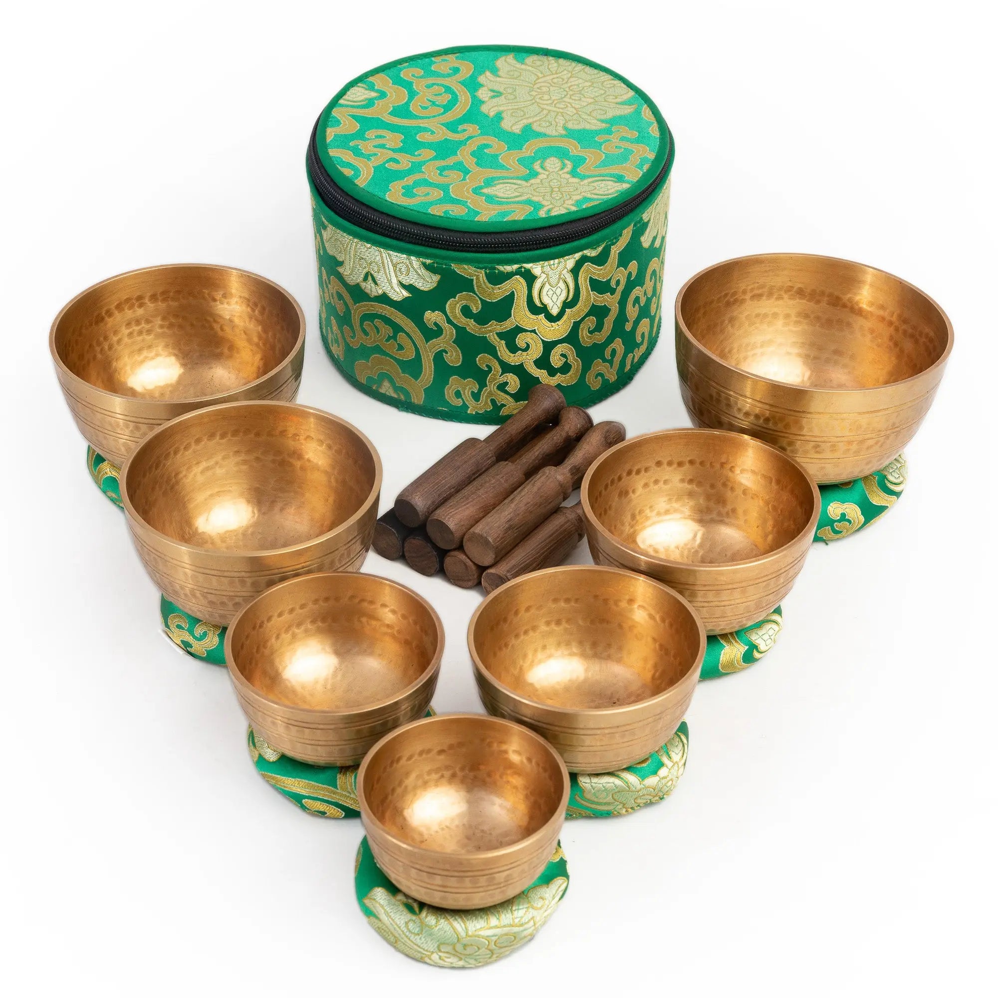 Set of 7 Singing Bowls Best Himalaya