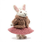 Felt Wool Rabbit Mushroom Ornament Small Cute Christmas Decoration – view 3